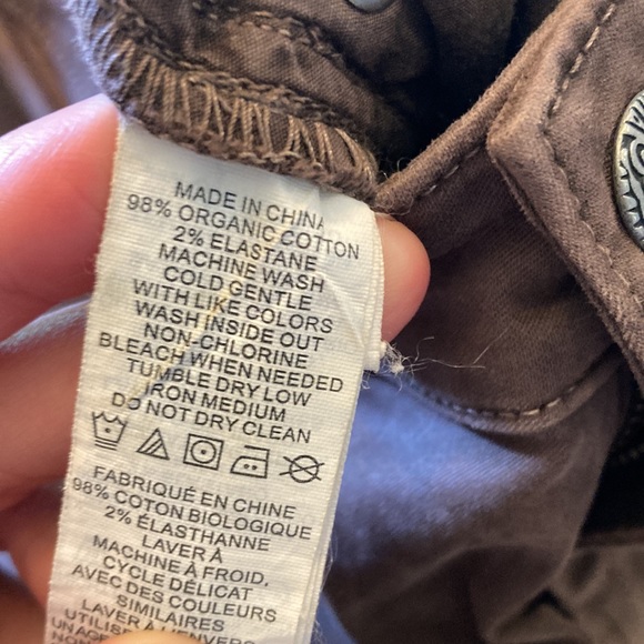 COPY - Prana Skinny Cargo Jeans Sz. 6 Brown - Picture 9 of 9